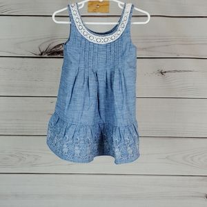 Polo Ralph Lauren • 2t dress chambray lace